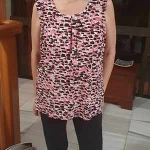 Kasper sleeveless top